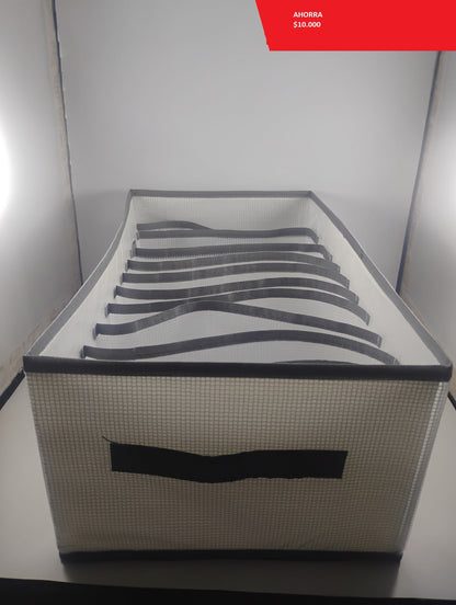 Organizador de Ropa Plegable con 7 Compartimentos 43 cm X 23cm X 17cm - TCC0024