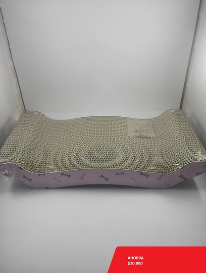 Rascador de cartón para gato  afilador de uñas (KIMA) - TCC0013