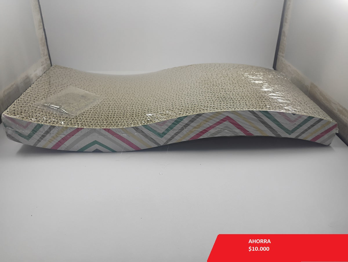 Rascador de cartón para gato  afilador de uñas (MIMI) - TCC0014