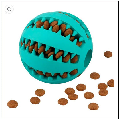 Pelota portasnack limpia sarro juguete para masticar - TCC0005