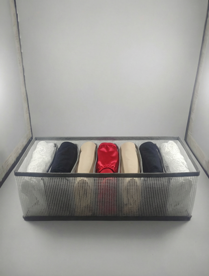 Organizador de Ropa Plegable con 7 Compartimentos 11 cm X 11cm X 33cm - TCC0023